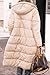 Womens Winter Coats Oversized Reversible Shearling Fleece Long Coats Jackets Down Outerwear with Hood Fashion Clothes (US, Alpha, Large, Regular, Regular, Beige)