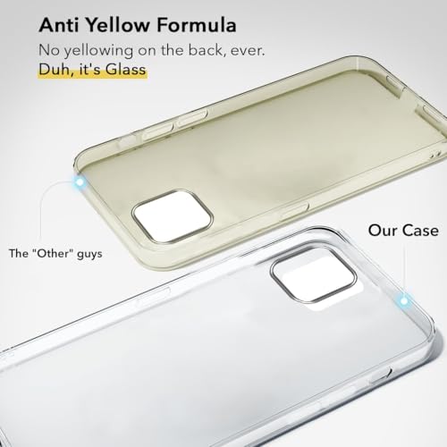 Image of Jkobi Lifetime Anti-Yellow Clear Back Case Cover for Apple iPhone 11 Pro (Sleek Hard Crystal | Shockproof and Camera Protection)