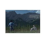 TEEMAD Brokeback Mountain Posters for Room Classic Movie Art Room Aesthetic Poster Print Art Wall Painting Canvas Posters Gifts Modern Bedroom Decor 08x12inch(20x30cm)