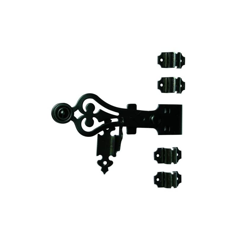 Générique Torbel Industry Spanish Accessories Provence Curved Hooks, Black