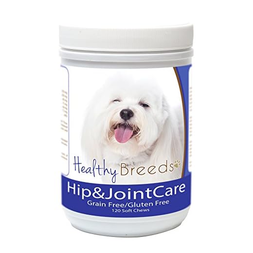 Healthy Breeds Coton de Tulear Hip and Joint Care 120 Count