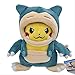 N\A Lindo Muñeco De Peluche Pikachu, Porque Snorlax Charizard Tyranitar Hydreigon Garchomp Ampharos Elf Juguetes De Peluche Regalos 20cm Snorlax