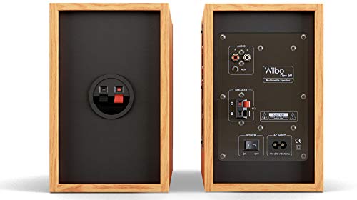 Miniatura 4 de Wiibo Neo 50 Black - Altavoces Activo Y Pasivo Profesionales - Potencia De 50w - Altavoz Con Bluetooth - Conexión Usb Sd - Sistema Bass Reflex - Mando A Distancia Incluido - Color Marrón