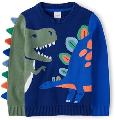 Gymboree Boys' and Toddler Embroidered Pullover Crew Neck Sweatshirt