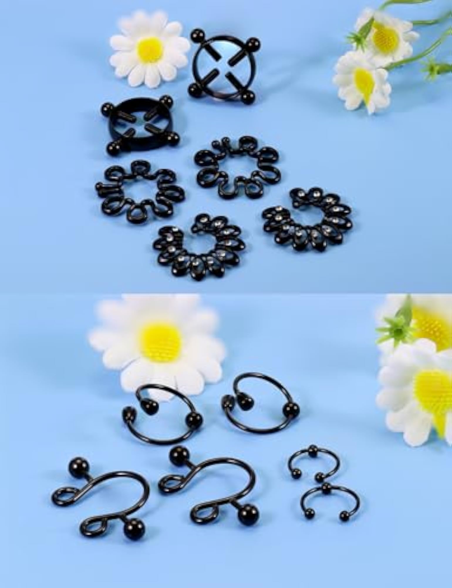 Fake Nipple Piercing Non-Piercing Nipple Rings