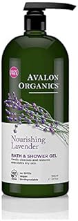 Avalon Organics Bath & Shower Gel, Nourishing Lavender, 32 Oz