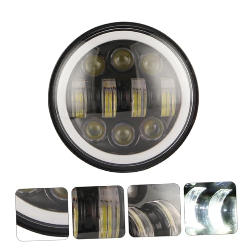 Faro de motocicleta LED ABOOFAN con proyector de alta visibilidad 3