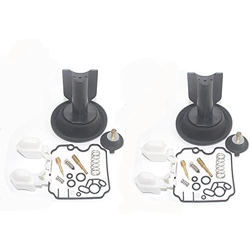 2 conjuntos de ferramentas de sincronização de carburador Kit de reconstrução de carburador para Tdm