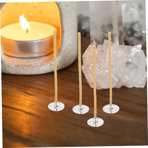 100 mechas para vela fibra natural con cera de abejas miniatura 4