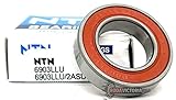 NTN Japan 6903 LLU Deep Groove Ball Bearings 17x30x7mm 6903-2RS 6903RS