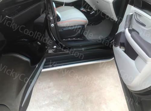 Estribos para Chevy TRAX 2013-2022, aluminio negro miniatura 6