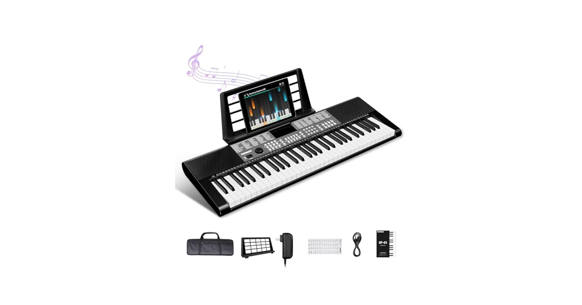TERENCE 61鍵 電子オルガン Amazon | TERENCE 電子ピアノ 61鍵盤 初心者向け キーボード