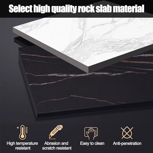 Mesa auxiliar para sofá en salones modernos con base de metal dorada 7