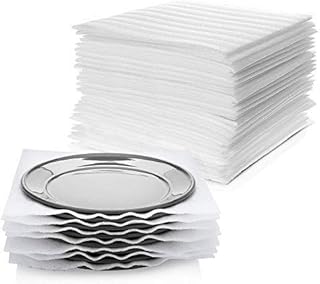Packing Foam Sheets for Moving and Protecting Your Glass and Kitchenware with Foam Wrapping Moving Supplies, Strong Cushion Wrap 13" x 13" (60 Pack)