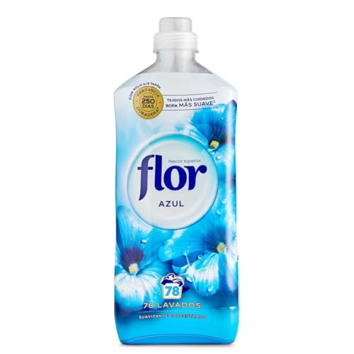 Flor Azul - Suavizante para La Ropa Concentrado (78 lavados) - 1404ml