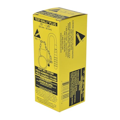 Cherne 270008 3/4 in. to 1-1/4 in. Rubber Test Ball Plug by Cherne - Image 7