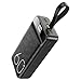 Power Bank 60000mAh USB-C Schnellladung mit 4 Ausgängen & 3 Eingängen LED-Display Riesige Kapazität Externe Akku, Powerbank Große Kapazität Kompatibel für die meisten Elektronikgeräte auf dem Markt.