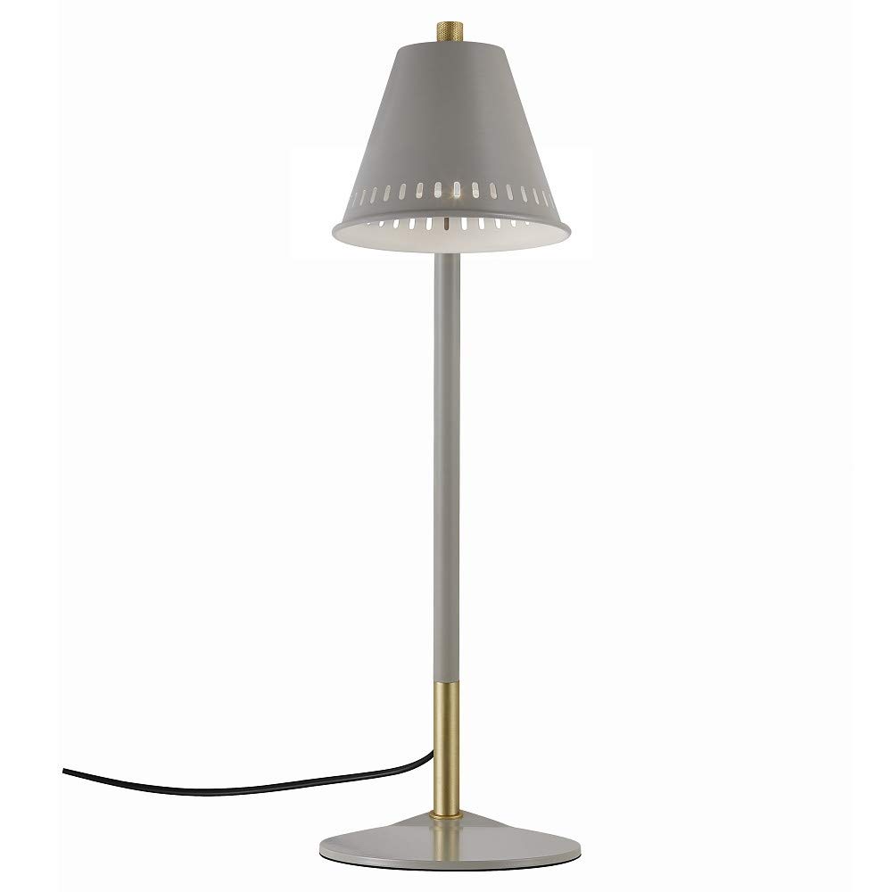 Lampe de table PINE gris avec douille GU10 et protection IP20