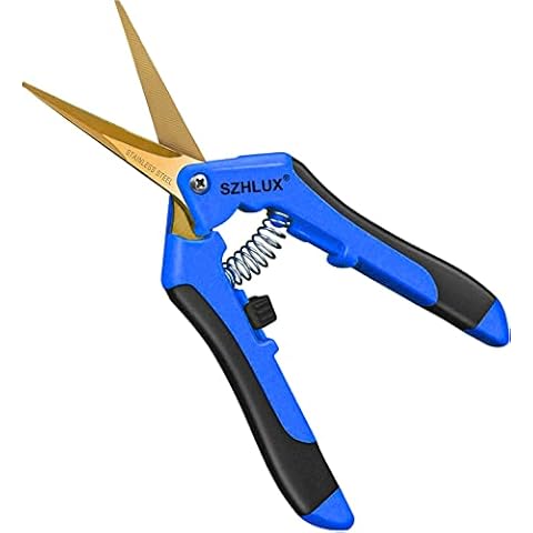 SZHLUX 6.5 Inch Gardening Scissors Cover