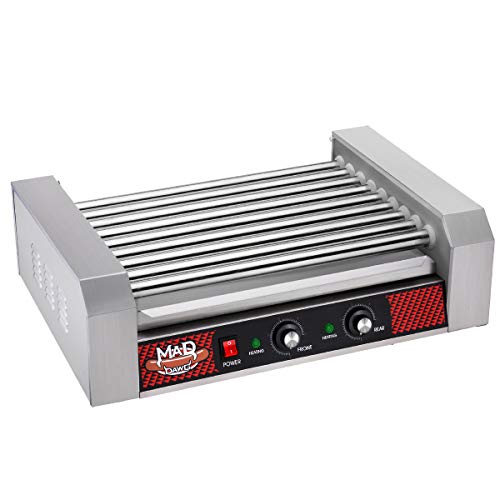 Greta Northern Popcorn Company Hot Dog Grill With 9 Stainless Steel Rollers, Zpg-6002E, Gray #TOP4