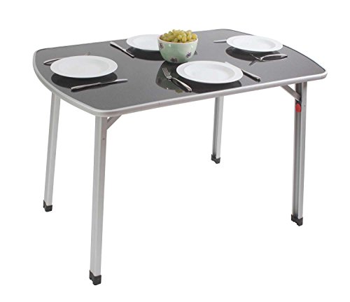 Kampa Awning Table, Console Table, Silver, 44.88 x 28.74 x 3.15 inches