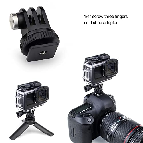 Standard Protective Waterproof Dive Housing Case for GoPro Hero 9,10, 11, 12 and 13 Black Action Camera - Up to 45 Meters - Protective Lens Removal NOT Needed - Transparent Clear, - Thumbnail 6