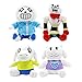 JMHomeDecor Peluche 4 Pezzi/Set 20-30 Cm Peluche Senza Papiro Asriel Toriel Peluche Ripiene Bambola Giocattolo per Bambini Bambini
