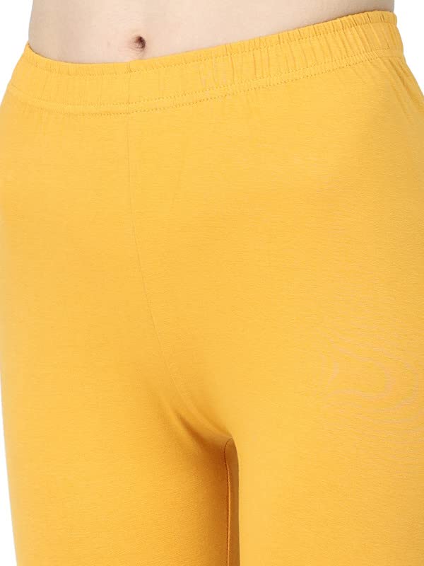 Image of Robinbosky Premium Stretchable Cotton Capri Legging for Women | Suitable for Formal wear & Casual wear | High-End Elastic Makes. The Leggings Squat Proof and Durable for Travel, Yoga, & Workout.