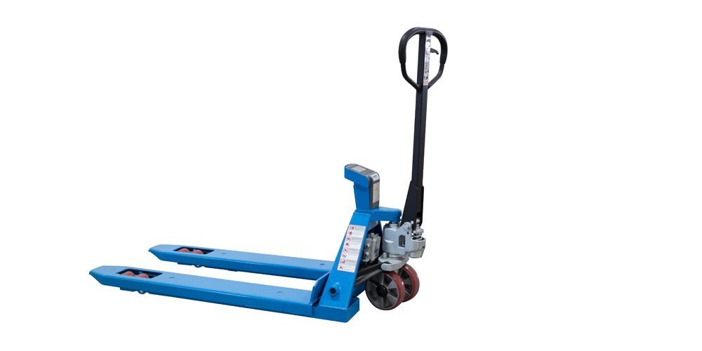 Buy Eoslift Scale Pallet Jack with Mettler Toledo Scale and Printer, Fork Size, 27" W x 48" H
