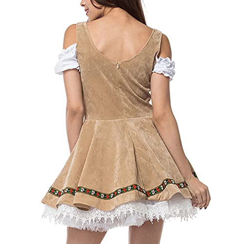 Amikadom Vestidos cáqui para meninas adolescentes alças finas vestidos de alças finas trabalho feliz