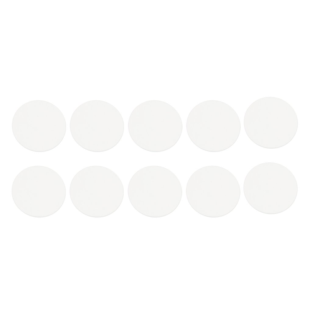 COMBR 10 Pieces Flat Mineral Glass Watch Replacement Parts Watchmakers 36mm