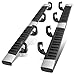 6 Inches Stainless Steel OE Style Side Step Nerf Bar Running Board for Chevy Silverado GMC Sierra Crew Cab 07-18