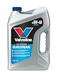 Valvoline European Vehicle Full Synthetic SAE 0W-40 Motor...