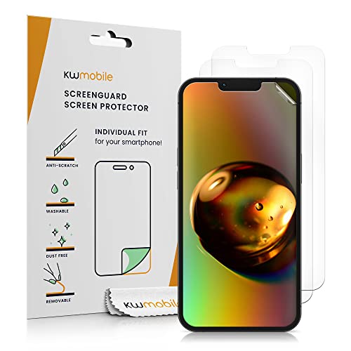 Kwmobile Screen Protectors Compatible With Apple Iphone 14 Plus Screen Protector - 3X Ultra-Clear Transparent Phone Films #TOP21