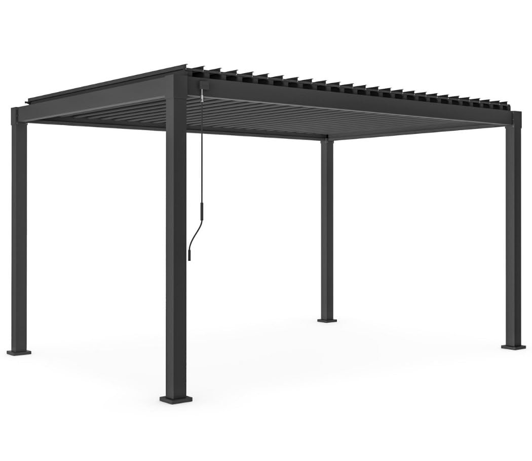 Pergola Garda Bizzotto Antracite (3 x 4 m)