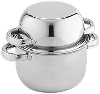 American Metalcraft SSMS9 Stainless Steel Mussel Server, 64 oz.