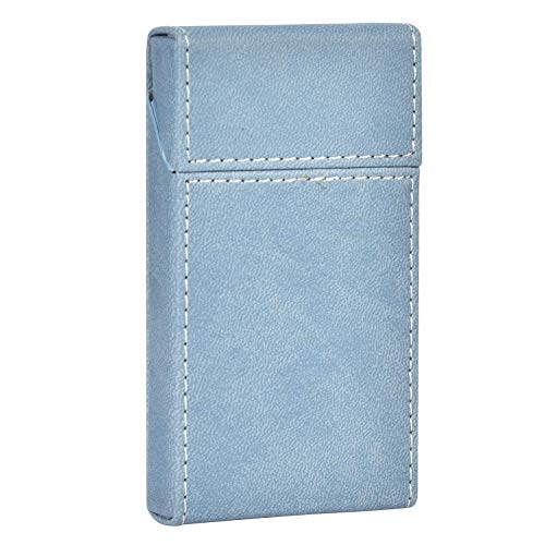 Lecxin Boîte à Cigarettes 20 pièces, boîte à Cigarettes Femme, boîte à Cigarettes, étui à Cigarettes, pour Cigarettes de Bureau masculines(Light Blue) Cover
