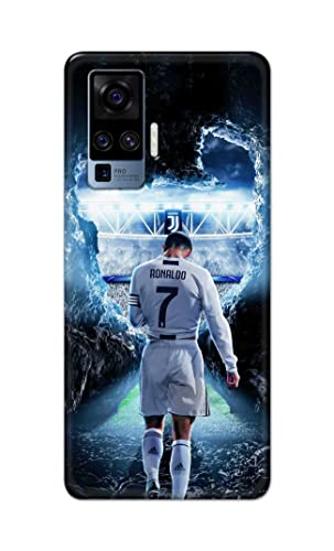 Image of Printed Hard Back Cover Case for Vivo X50 Pro Back Cover (Footbal Legend) -1302