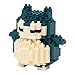 Nanoblock Pokemon Snorlax Building Kit, Grey