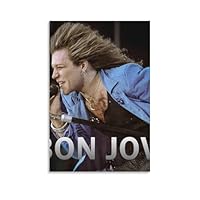 BON JOVI ポスター パネル張り BY Kevin Westenberg 限定10枚】BON JOVI（ボン・ジョヴィ） Early 1990s / バンド