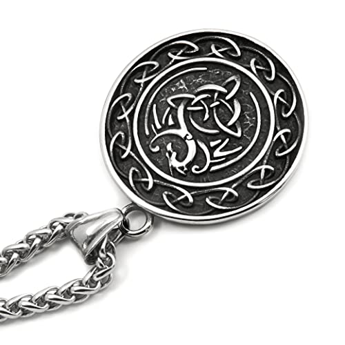 Stainless Steel Mjolnir Thor Hammer Necklace Pendant Norse Viking Battle Axe Amulet Jewelry Men Women4