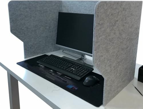 Panneau de séparation de confidentialité phonique et cloison de table de bureau - 2