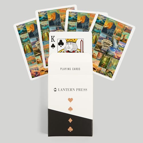 Baraja de Naipes Póker 52 Cartas Lantern Press miniatura 6