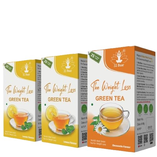 See full amazon price history chart for 32 Baar Combo Of 3 Green Tea Bags (2Lemons & Chamomile) 32 Baar Combo Of 3 Green Tea Bags (2Lemons & Chamomile) (B0CYWWVC7X) Amazon Price History, Amazon Price Tracker