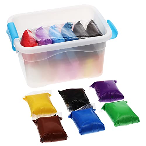 SHINEOFI 1 Conjunto De Argila Ultraleve Argila Seca Ao Ar Para Modelos Infantis Brinquedos Supriment