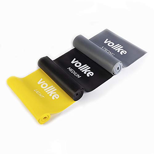 Kit Vollke Faixa Elástica Thera Band