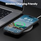 memumi Carbon etui do iPhone 17 Pro, 0,5 mm super cienkie, etui z prawdziwego włókna aramidowego,z ochroną przed upadkiem w jakości wojskowej do iPhone 17 Pro -Czarny