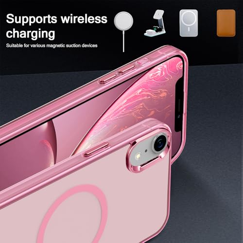 Coque iPhone XR Rose S. Tedazo Coque MagSafe Anti-Choc Fine - 3