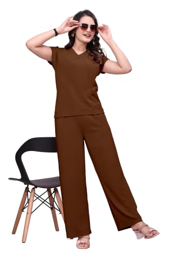 DHOLAKIYA EMPIRE VIBE LLP brown co-ord set – image 5
