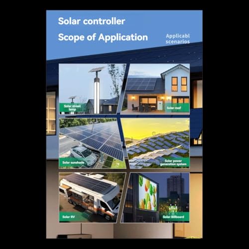 Controlador de Carga Solar MPPT Boost 600W BM6072 de 24V 48V 72V 5